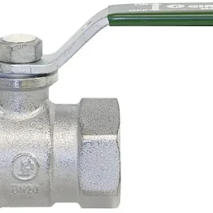 Trinkwasser-Kugelhahn R254DL IG/AG 1 1/2" Messing verchromt / Hebelgriff Online Kaufen