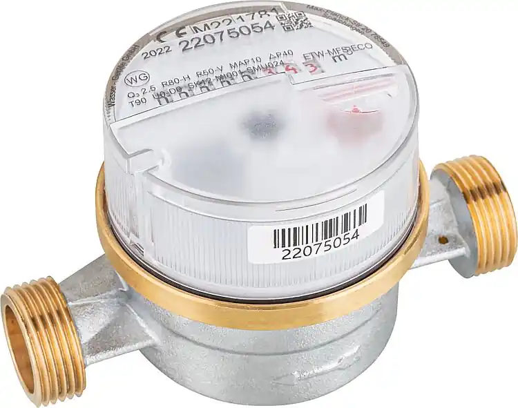 Warmwasser-Wohnungswasserzähler MODULARIS Qn 1,5, L 130mm DN20(3/4") Preiswert
