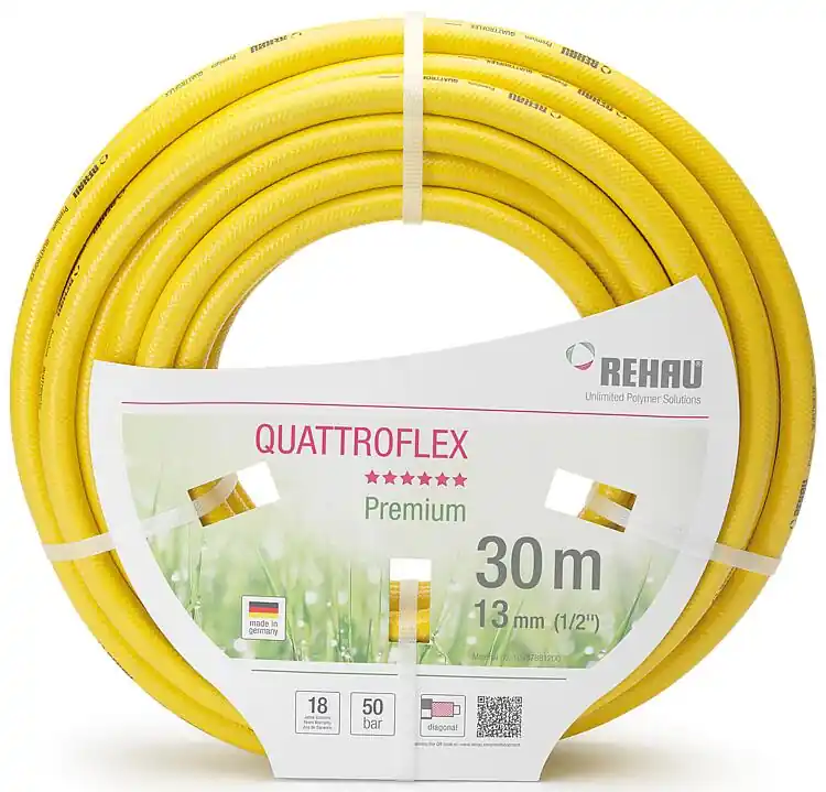 Wasserschlauch QUATTROFLEX DN15(1/2") 13 mm Länge 30m Angebot