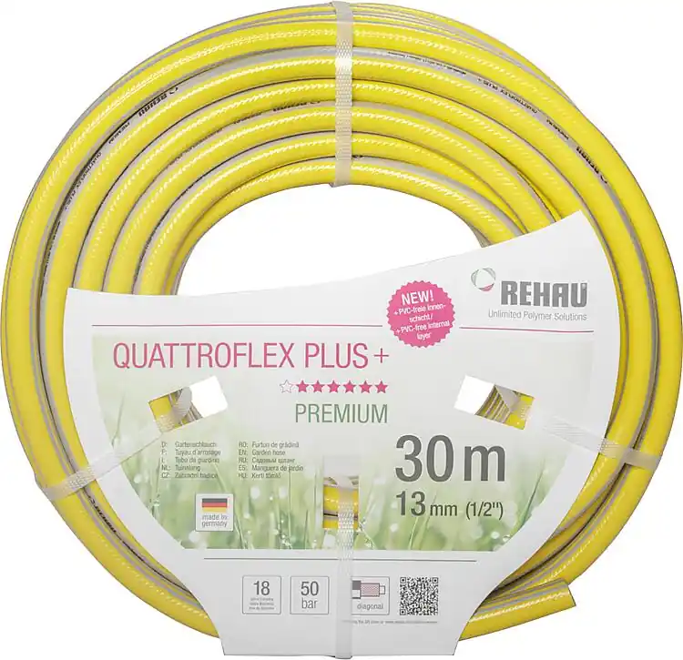 Markenprodukt Wasserschlauch QUATTROFLEX plus+ 13 mm 1/2"