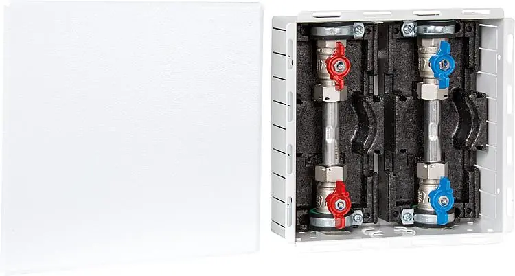Wasserstation W2-D Größe 3/4", mit Dämmung Nur Für Kurze Zeit