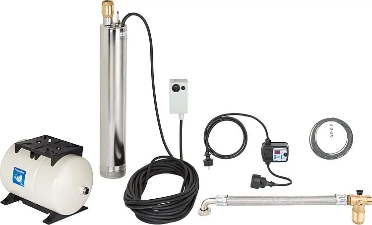 Saisonangebot Wasserversorgungspaket Zehnder TM 12 mit Druckbehälter und Druckschalter