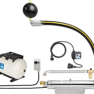Jetzt Kaufen Wasserversorgungspaket Zehnder TM 12, Druckschalter ZP Control und schwimmender Entnahme