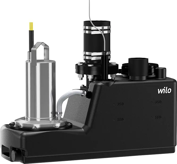 Wochenendangebot WILO-DrainLift S/M Zubehör Flanschstutzen DN 80/80 m. Schlauch u. Schlauchschellen