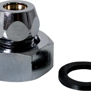 Echt Zubehör-Waschtischzähler Verschraub.R3/8"x 10-R3/4" für Cu-Rohr 10mm