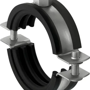 Zweischraubenschelle Inox Edelstahl A4 1" 31-38 mm, M8+M10 Preisreduziert