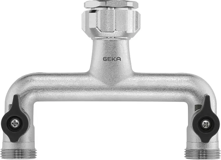 Sofort Bestellen Zweiwegeventil Geka plus vertikal DN20 (3/4")/DN (1")IG x DN 20 (3/4") AG