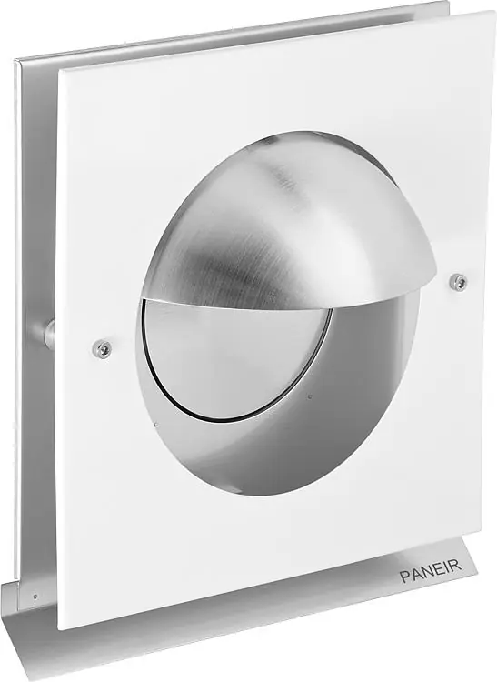 Abluftgitter Kappa 125 Weiß RAL 9010 m.it Klappe + isolierter Rückstauklappe Ede Knallerangebot
