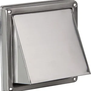 Ablufthaube Edelstahl V2A gebürstet Anschlussstutzen 100 mm, Außenmaß 150 x 1 Angebot