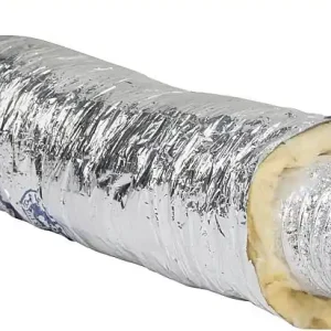 Aluminiumflexrohr isoliert NW100,Länge 10m, 25mm Dämmstärke Meistverkauft