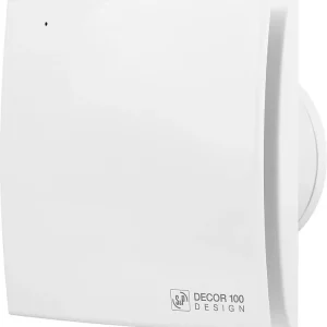 Neue Ware Kleinraumventilator DECOR-100 CHZ DESIGN, Nachlauf, Feuchtesensor