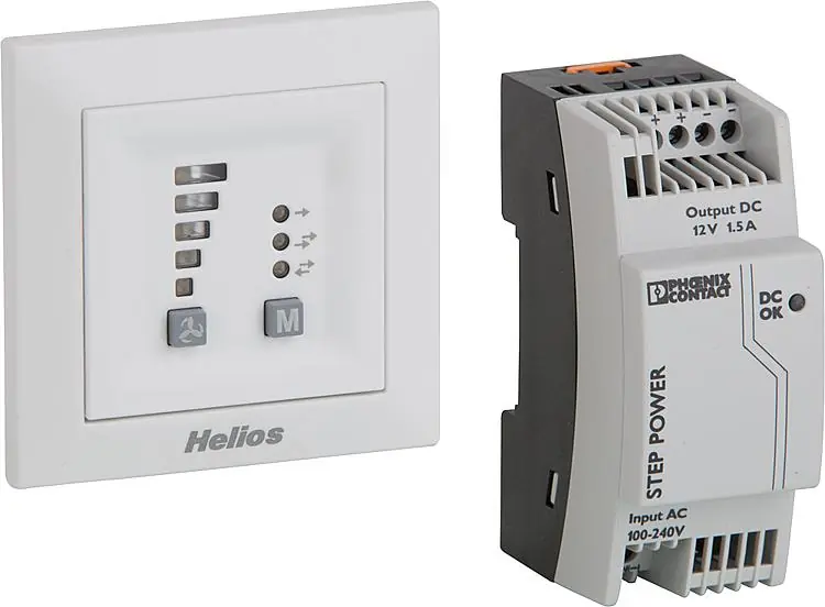 Meistverkauft KWL 45 STS-HS Helios Steuerung zum Einbau in Hut- schiene