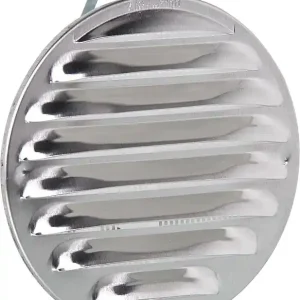 Highlight Lüftungsgitter rund LGR 100al Maße Außen 130 mm / Nennweite 100-125 / Alu eloxie