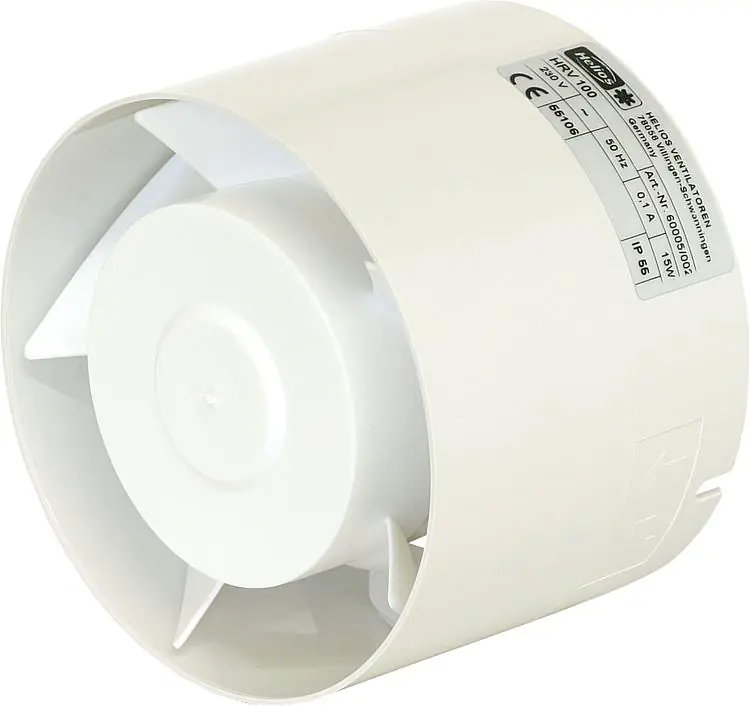 Rohreinschubventilator HRV 100 DN 100 für Be- oder Entlüftung Rabatt