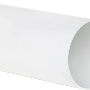 Rundrohr DN 100, 0,5m weiß Sonderangebot