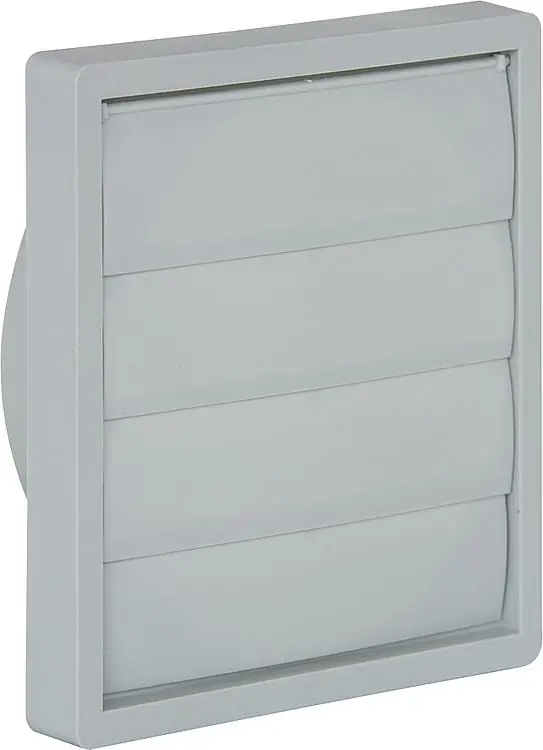 Verschlussklappe grau 250 mm Begrenztes Angebot