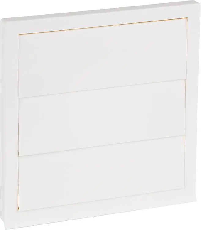 Expressversand Wrasenklappe NW100 Kunststoff weiß
