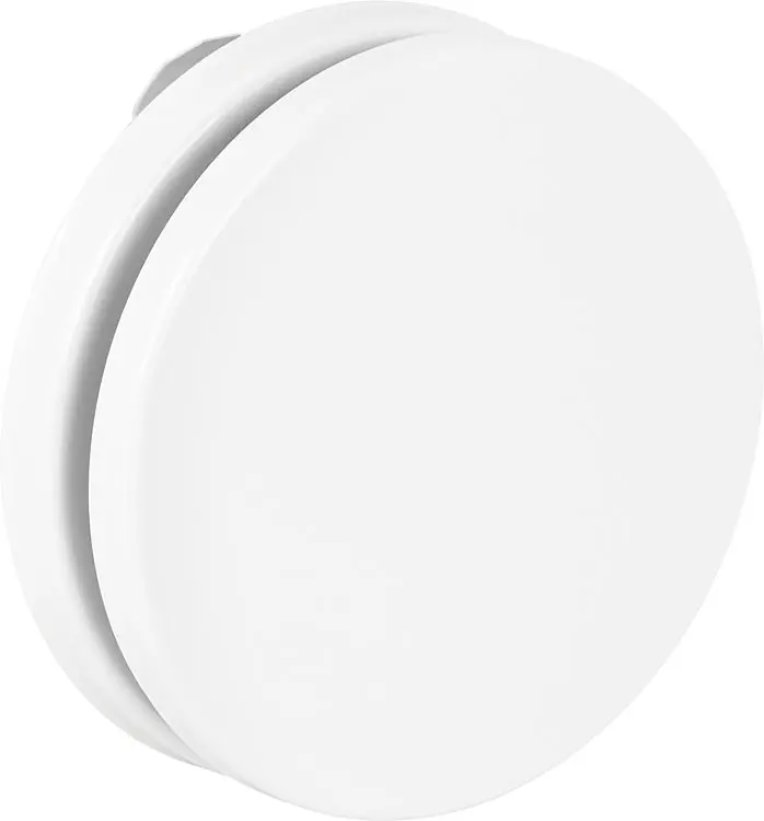 Zuluftelement TEE 100 Weiß RAL 9010, Anschluss- 100 mm, Außen- 135 mm Nur Für Kurze Zeit