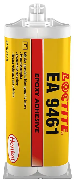 2K-Epoxid-Strukturklebstoff (thixotrop) LOCTITE EA 9461 AB 50ml Doppelkartusche mit 1 Statikmischer Finale Aktion