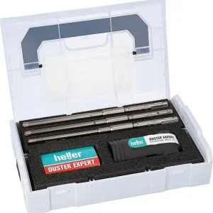 Absaugbohrer-Set HELLER DUSTER EXPERT 3-teilig SDS-Plus Ø 6,8 und 10mm Sonderangebot