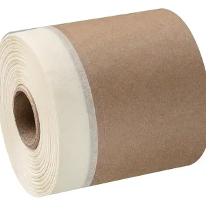 Begrenztes Angebot Abklebeband Krepp mit Papier, 10cm x 20m