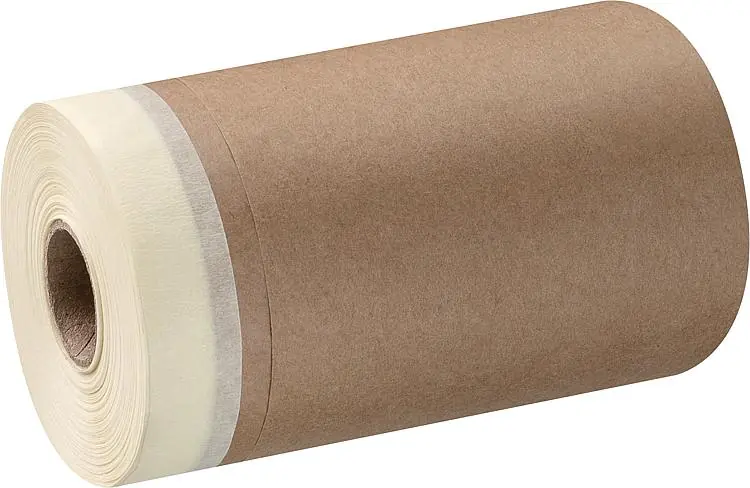 Aktuell Abklebeband Krepp mit Papier,180mmx20m