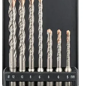 Top-Preis ALPEN SDS-Plus Hammerbohrerset Metallkassette SDS-plus Set KM 7-tlg.