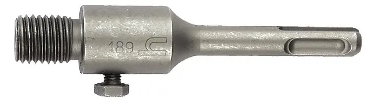 Aufnahmeschaft HELLER® M16 Aussengewinde mit SDS-Plus Aufnahme Länge 110 mm Preisreduziert