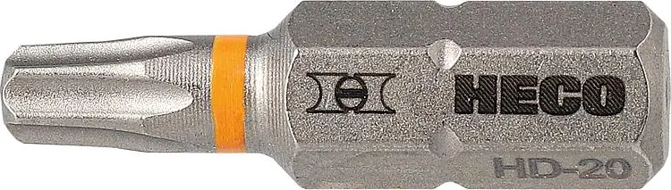 Abverkauf Bit HECO-Drive, HD-20 Farbring orange, VPE 10 Stück