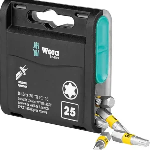 Begrenztes Angebot Bit-Großpackung WERA 867/1 TORX® mit Haltefunktion,T25, VPE = 20 Stück