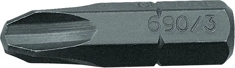 Bit-Packung GEDORE Kreuzschlitz PH2x25mm VPE=10 Stück Abverkauf