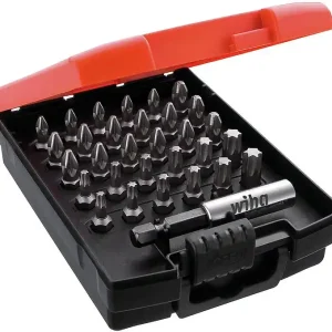 Bit-Set Wiha®, Pozidriv, Torx® 25 mm, 32-teilig, 1/4" Solange Der Vorrat Reicht