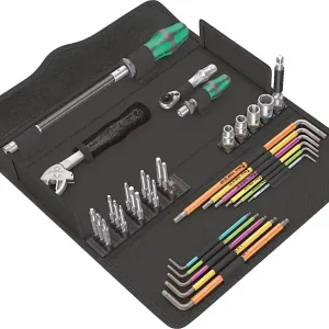 Bit-Set WERA 35-teilig mit Bithalter und Stiftschlüssel-Set in Textilbox für Fensterbauer Solange Der Vorrat Reicht