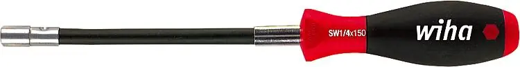 Billig Bithalter, 1/4" x 150 mit Sprengring, flexibler Schaft Typ 386
