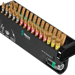 Bitset WERA Bit-Check Diamond 1 30-teilig mit Bithalter, Diamantbeschichtet Kracherpreis