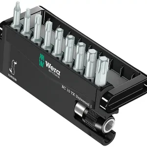 Must-Have Bitset WERA Bit-Check Universal 1 10-teilig TX mit Bithalter