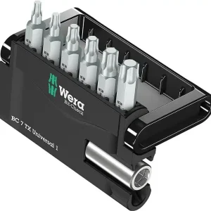 Bitset WERA Bit-Check Universal 1 7-teilig TX mit Universalhalter Top-Preis