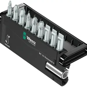Bitset WERA Bit-Check Universal 4 10-teilig mit Universalhalter Nur Heute