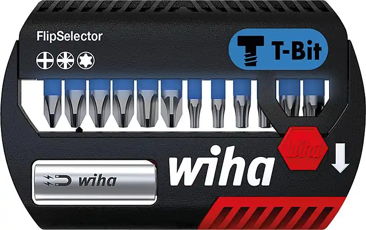 Top-Angebot Bitset WIHA® T - Bit 13 - teilig Philips, Pozidriv und TORX®