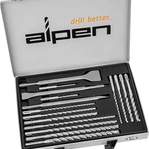 Bohr- und Meißel-Set Alpen 16-teilig SDS-Plus, 4-Schneider Schnäppchen