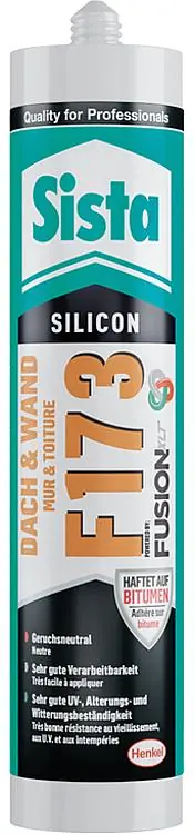Dach-Silikon SISTA F173 Dach Wand transparent 300ml Kartusche Sofort Bestellen