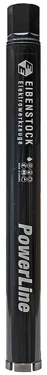 Neue Kollektion Diamant-Nass-Bohrkrone Eibenstock 1¼", Ø 52 mm, Länge 450 mm, Powerline