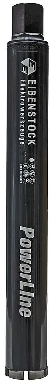 Diamant-Nass-Bohrkrone Eibenstock 1¼", Ø 62 mm, Länge 450 mm, Powerline Abverkauf