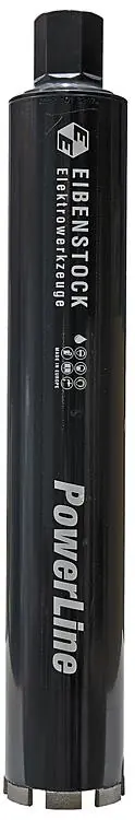 Diamant-Nass-Bohrkrone Eibenstock 1¼", Ø 82 mm, Länge 450 mm, Powerline Sonderaktion