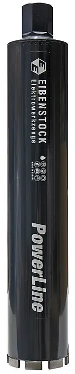 Diamant-Nass-Bohrkrone Eibenstock 1¼", Ø 92 mm, Länge 450 mm, Powerline Expressversand