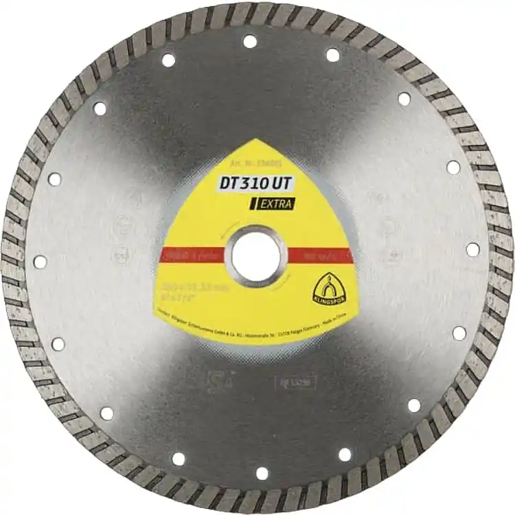 Diamant-Trennscheibe KLINGSPOR DT 310 UT EXTRA 115 x 22,23mm geschlossener Rand Online Kaufen