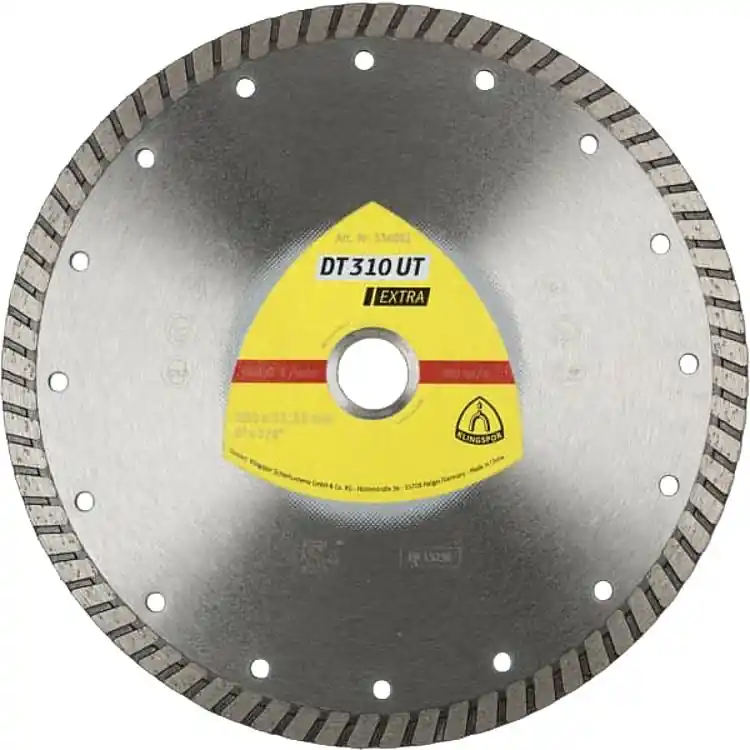 Aktuell Diamant-Trennscheibe KLINGSPOR DT 310 UT EXTRA 125 x 22,23 mm geschlossener Rand