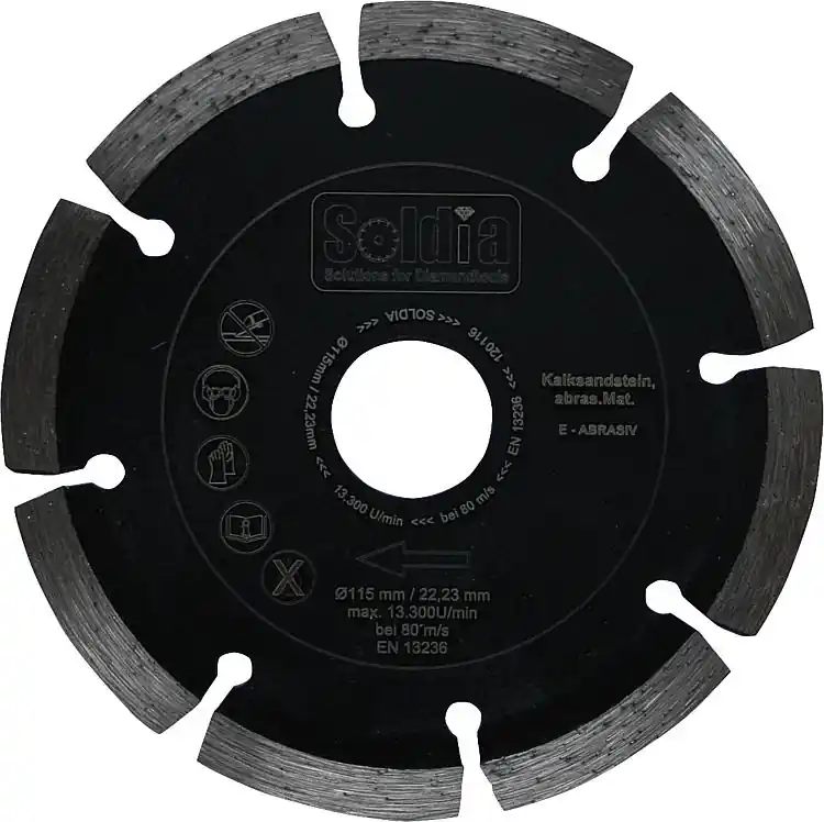 Neu Im Sortiment Diamant-Trennscheibe universal E-ABRASIV Drm. 115 x 22,23mm