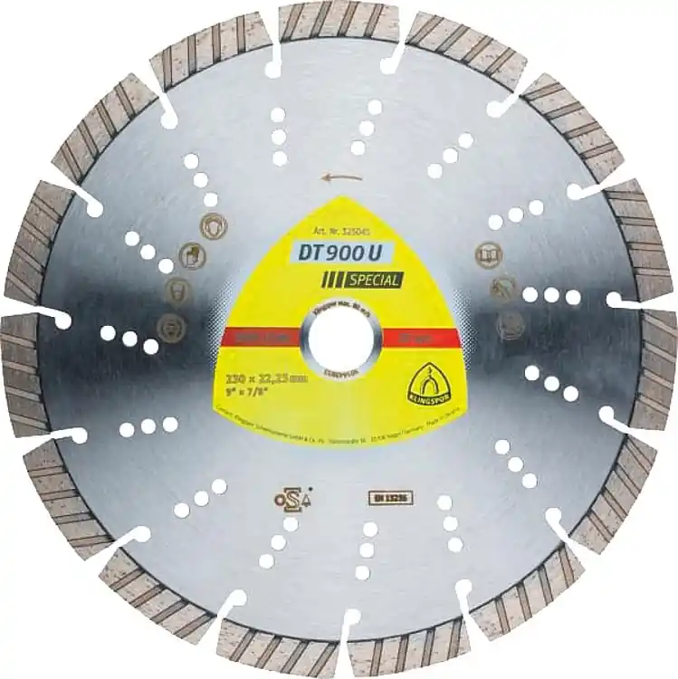 Online Kaufen Diamanttrennscheibe KLINGSPOR 115x22,23mm Standard Turbo 8 Segmente