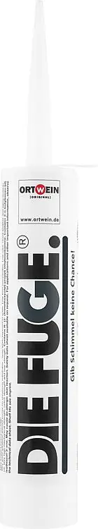 Solange Der Vorrat Reicht Dichtstoff ORTWEIN Die Fuge - anthrazit (RAL 7016) schimmelfrei auf SMP Basis, 300g Kartusche